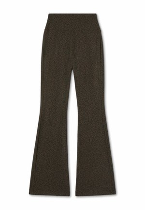 Calzedonia, SOFT-TOUCH FLARED FIRST CLASS - Trousers - brown