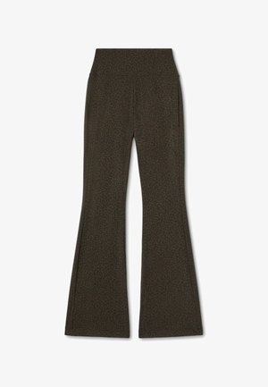 Calzedonia, SOFT-TOUCH FLARED FIRST CLASS - Pantaloni - brown