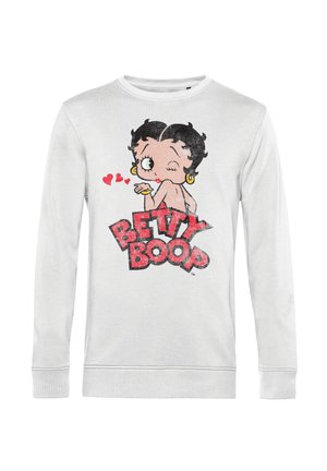 BETTY BOOP FADED GRAPHIC PRINT - Sudadera - white