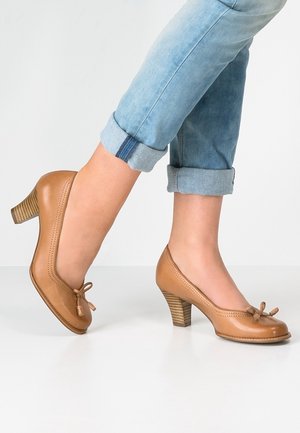 Pumps - cognac