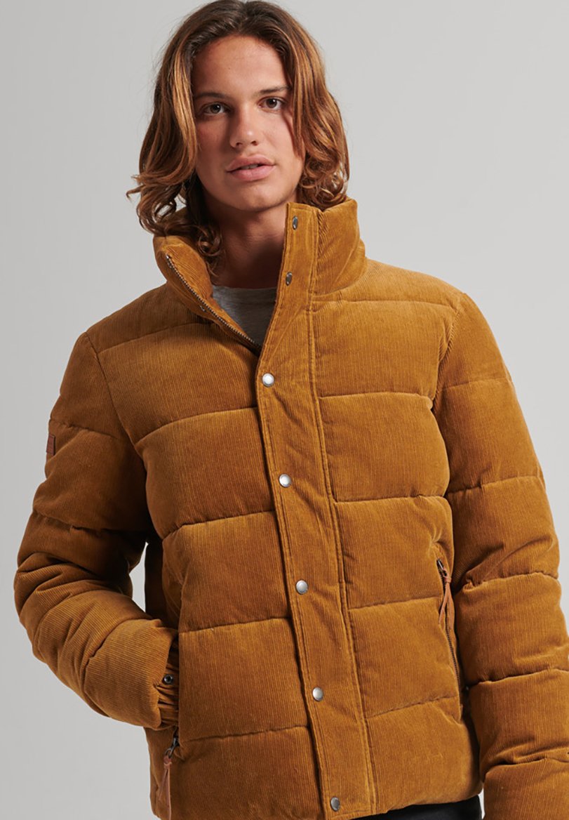 Superdry PUFFER - Winter jacket - denim 