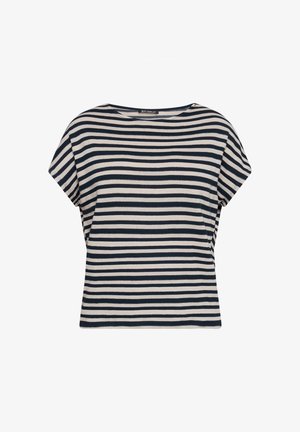 Betty Barclay, BETTY BARCLAY MIT U-BOOT-AUSSCHNITT STREIFENSHIRT - T-shirt imprimé - dark blue nature