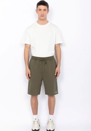 Schott SPORT - Shorts - sage kaki