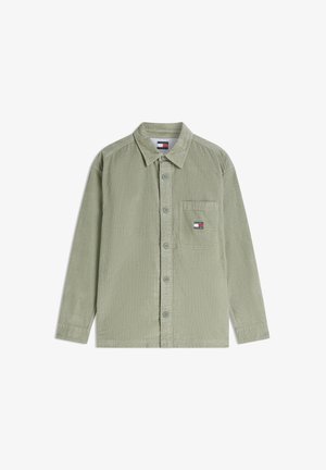 Tommy Jeans, TOMMY JEANS OVERSHIRT - Lichte jas - lind