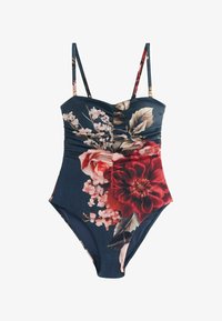 Non selezionato, navy blue floral