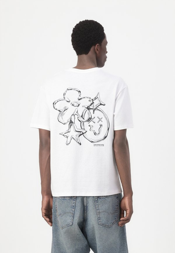 JORDRE TEE CREW NECK - Print T-shirt