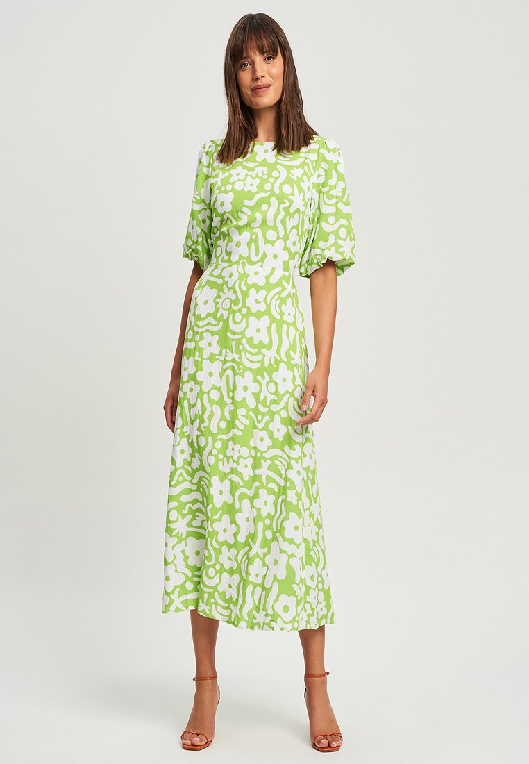SÁVEL BRODIE Day dress margarita floral/green Zalando.de