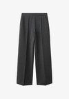 Pantalon classique - mottled grey