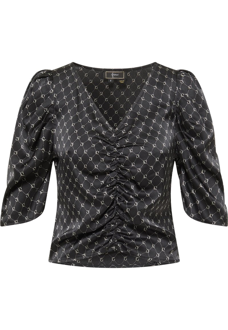 faina Blouse zwart faina Blouse zwart