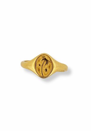 ByNouck PALM AMULET - Ring - gold coloured