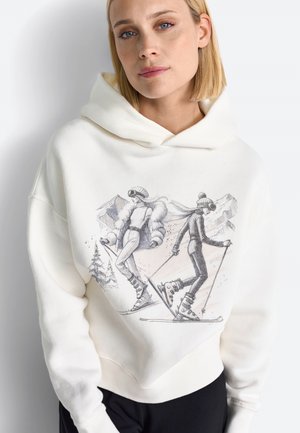 Hoodie - pearl white