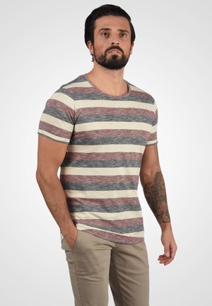 Solid SDTHICCO - Tricou cu imprimeu - wine red