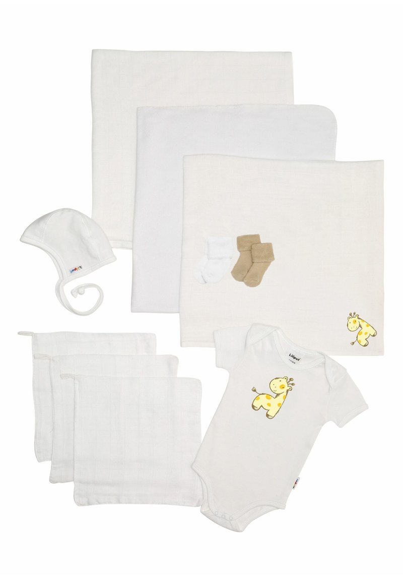 Kinder Shirts & Tops | Liliput SET GIRAFFE Geschenk zur Geburt weiß - TY19811 Kinder Shirts & Tops | Liliput SET GIRAFFE Geschenk zur Geburt weiß - TY19811