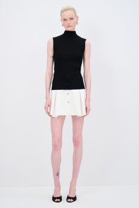 adL TURTLENECK SLEEVELESS  - Top - black