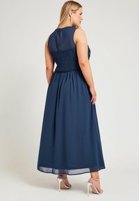 Yours Clothing BODICE - Maksimekko - blue