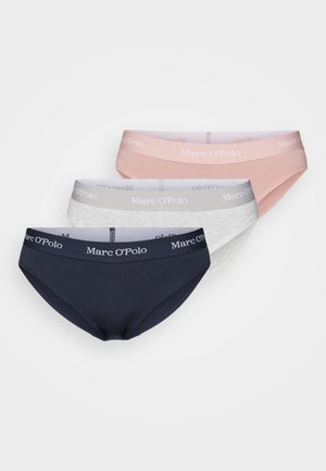 ESSENTIALS 3 PACK - Briefs - dark navy/grey melange/rose