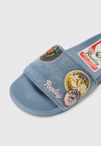Replay UP HAWAII - Mules - blue denim