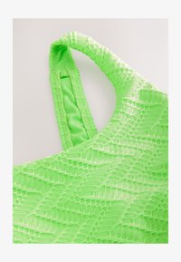 Non selezionato, bright green zigzag textured