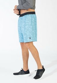 Spyder CAMOUFLAGE - Pantalón corto de deporte - light blue