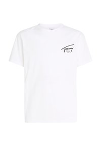 Tommy Jeans SIGNATURE TEE - T-shirts med print - white