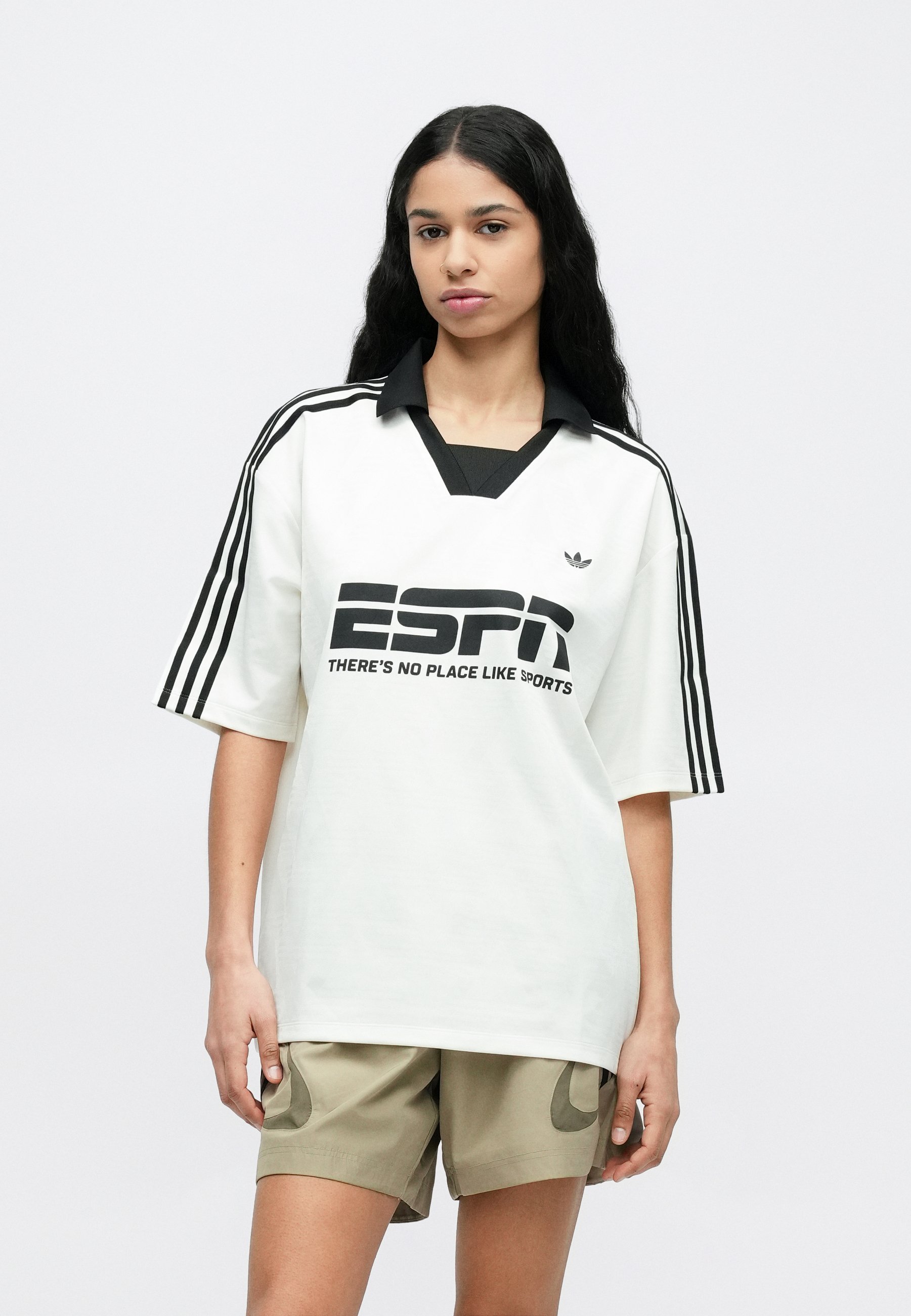 adidas Originals FOOTBALL - Poloshirt - off-white/crème - Zalando.nl