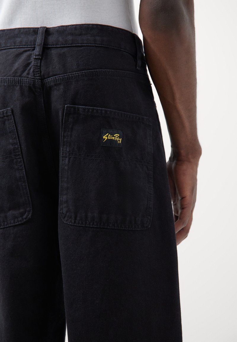 Stan Ray WIDE - Relaxed fit jeans - black overdye denim/black 
