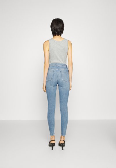 DL1961 FARROW SKINNY HIGH RISE - Ļoti pieguloši džinsi - light