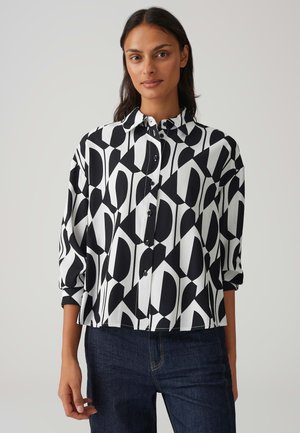 LOOSE PRINT  - Hemdbluse - black