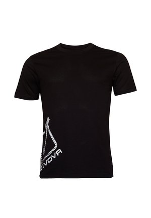 Print T-shirt - schwarz