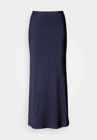 VISOS - Maxi skirt - dark blue
