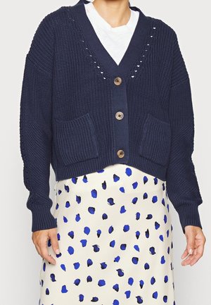 Chaqueta de punto - dark blue