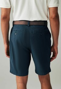 Next BELTED - REGULAR FIT - Short - navy