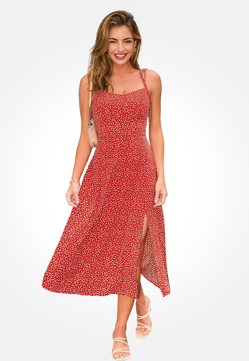 Robe D'Été Femme Casual Longue Élégante Manches Courtes Avec Poches - Robe Bohème Loose Plus Size 2024