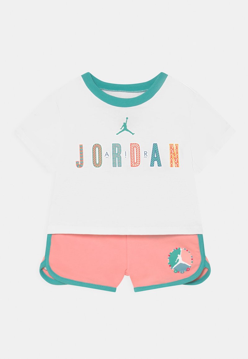 Kinder Shirts | Jordan GIRLS SET Shorts bleached coral/koralle - WA25752 Kinder Shirts | Jordan GIRLS SET Shorts bleached coral/koralle - WA25752