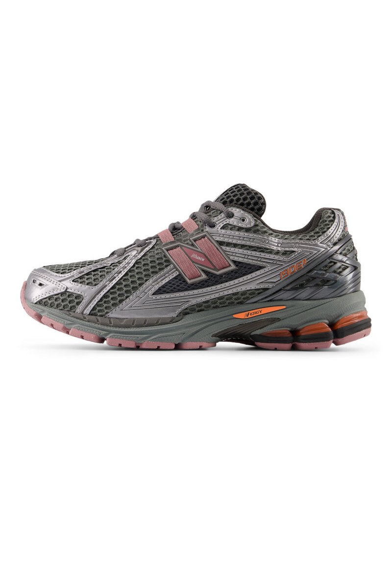U1906 dark silver metallic / rosewood/silver-coloured