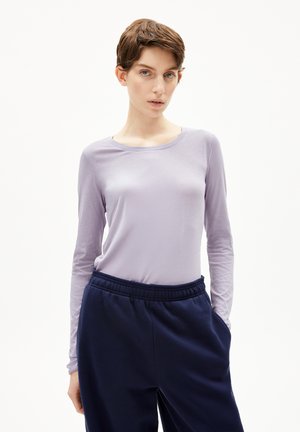 Long sleeved top - frozen lavender