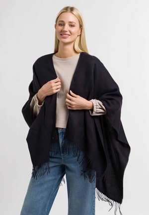 PONCHO - Cape - navy