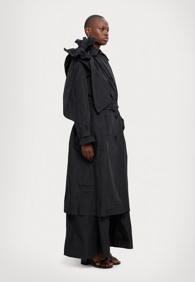 Viktor&Rolf DRAPE BOW - Trenchcoat - black