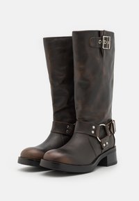 Steve Madden BEAU - Cowboy-/Bikerlaarzen - brown