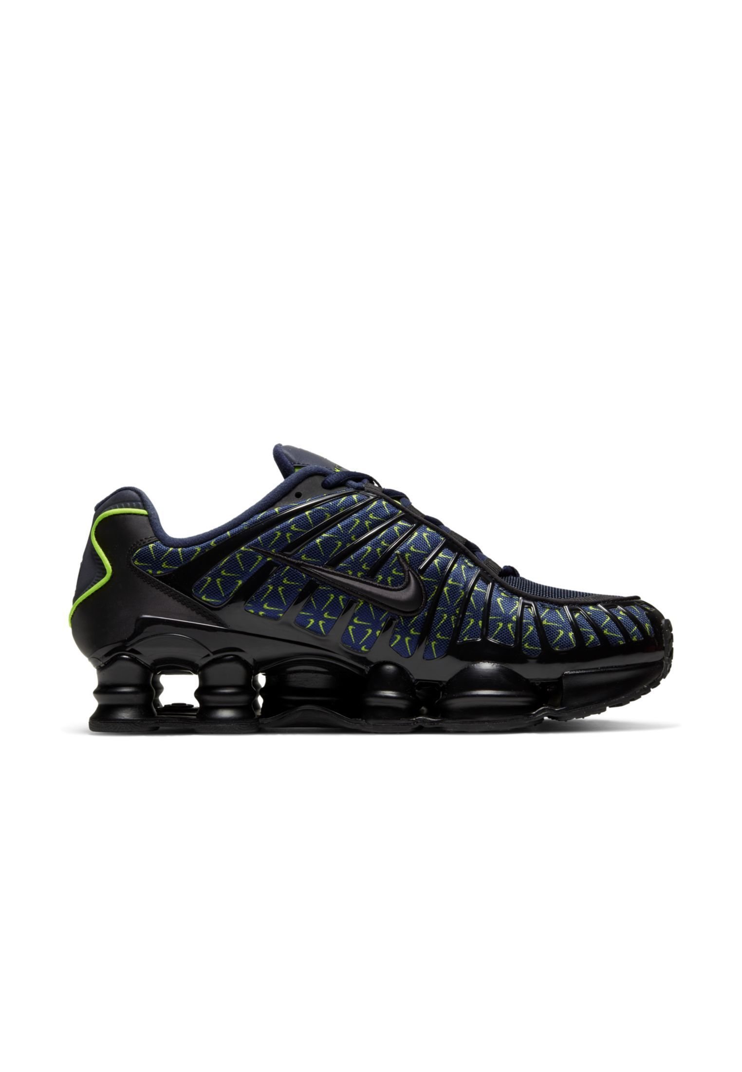 nike shox tl obsidian volt