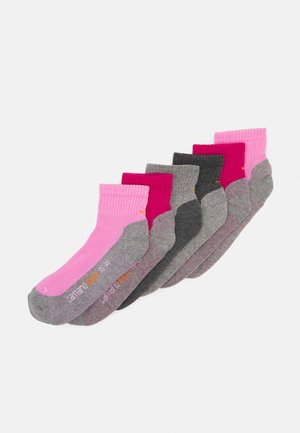 PROTEX FUNCTION QUARTERS 6 PACK UNISEX - Calze - fuchsia