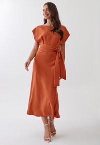 TUSSAH Dnevna obleka - burnt orange