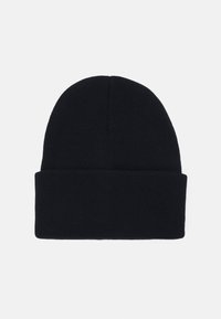 KnowledgeCotton Apparel DOUBLE LAYER BEANIE UNISEX - Čepice - black jet