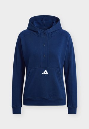 adidas Golf, BEYOND SNAP HOODIE - Суитшърт с качулка - collegiate navy