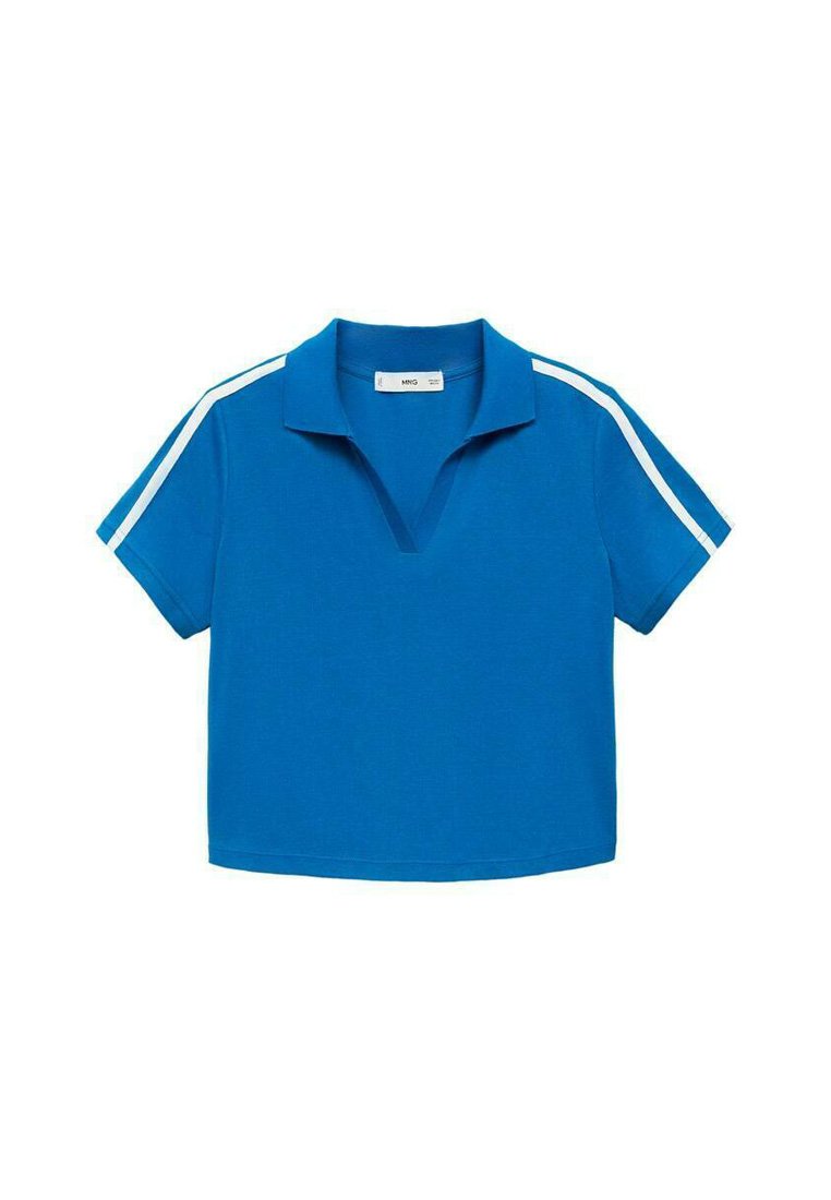 Mango Poloshirt blauw Mango Poloshirt blauw