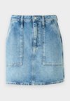 Denim skirt - light blue denim