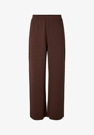 Pieces, SWEATPANTS PCPOLLY HW - Pantalon de survêtement - chicory coffee