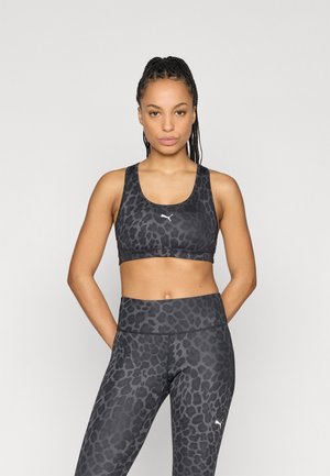 BRA SPOTTED HAZE - Sport-bh met medium support - black