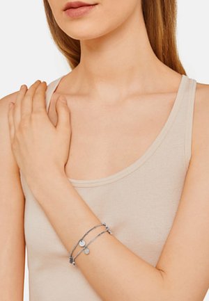 Bracelet - silver - coloured