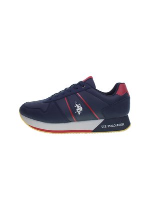 Sneakers basse - navy blue red
